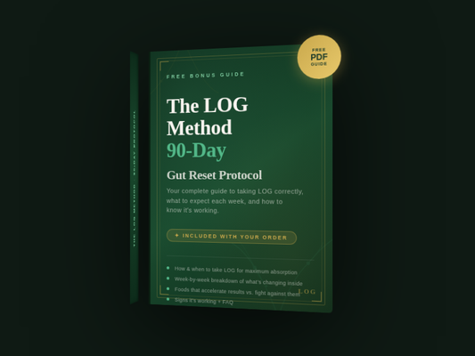 The LOG Method: Your 90-Day Gut Reset Guide